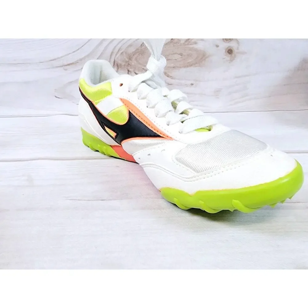Vintage Mizuno Cross Mens 5.5 Womens 7 Track & Field Shoes White Yellow NEW